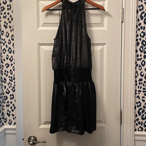 NWT Ramy Brook high neck black dress!! So cute! - Picture 2 of 3